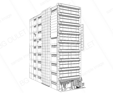 A building with a sushi restaurant