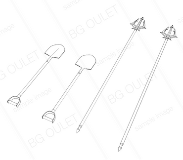 槍とシャベル