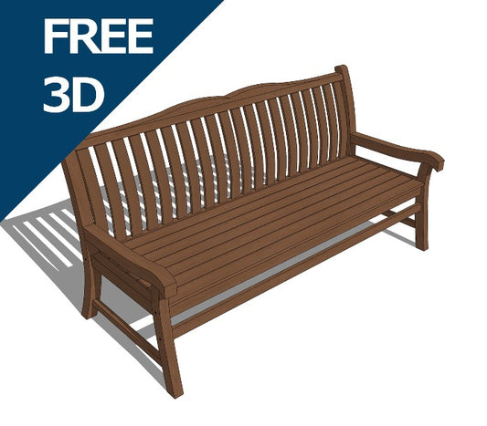 (FREE)公園のベンチ