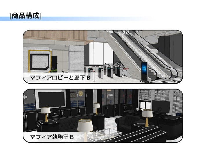 マフィア本部B内部