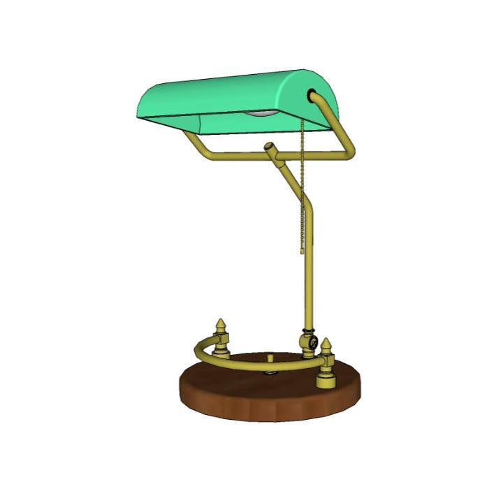 (FREE) Banker's Lamp