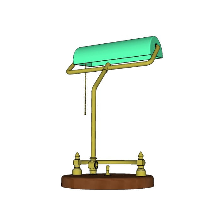 (FREE) Banker's Lamp