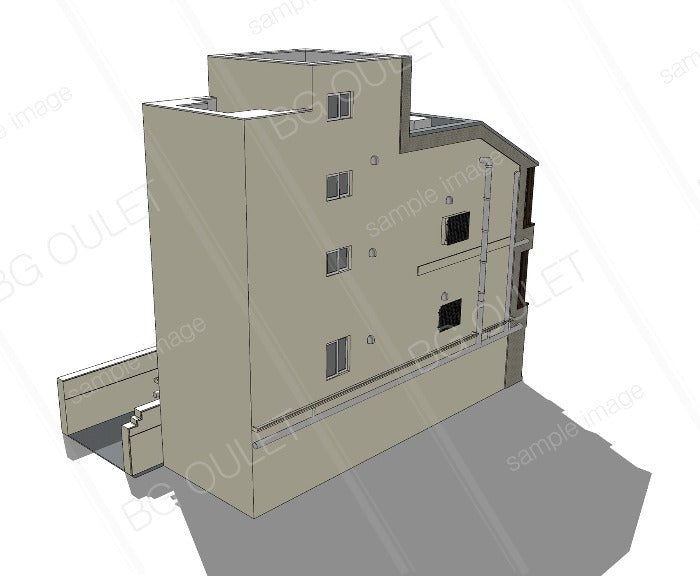 自販機のあるマンション