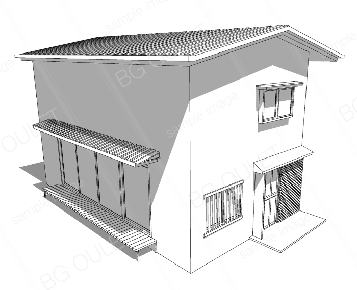 2階建て住宅2