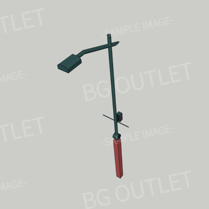 街頭の造形物セット