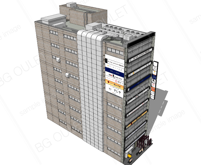 寿司屋のあるビル