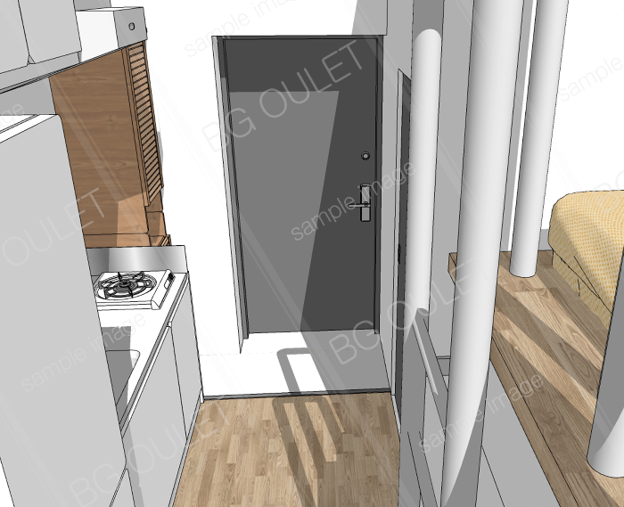 大きい窓がある部屋