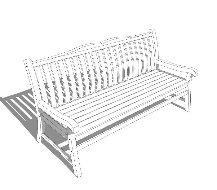 (FREE)公園のベンチ