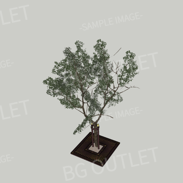 街頭の造形物セット