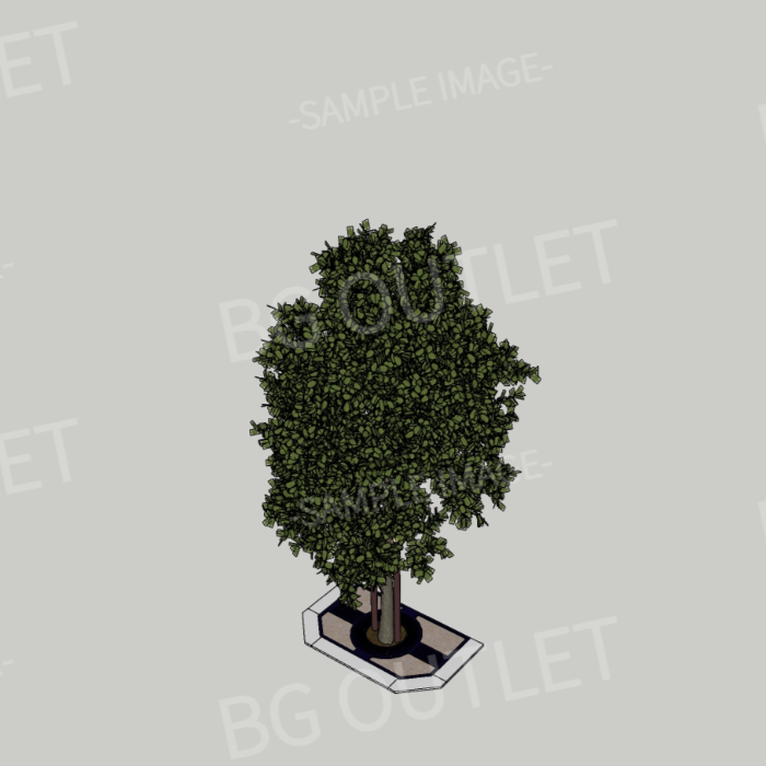 街頭の造形物セット