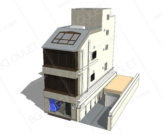 自販機のあるマンション