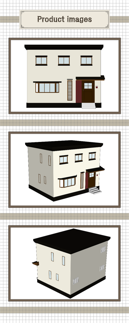 2階建て住宅1_C