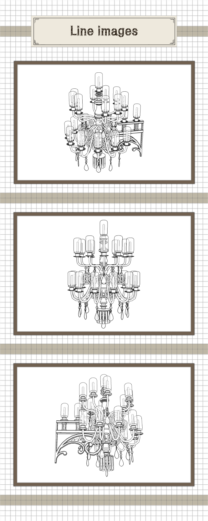 wall hanging chandelier