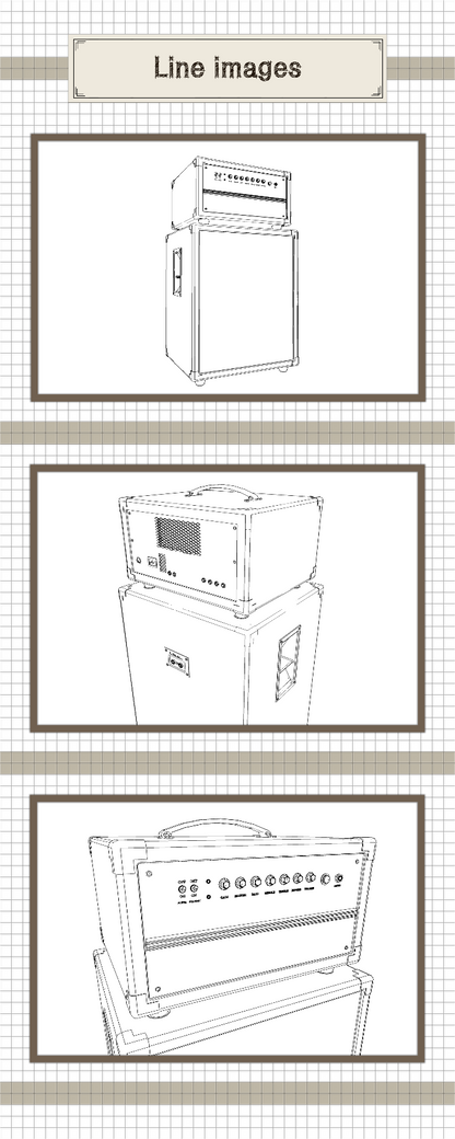 electric guitar amplifier_C