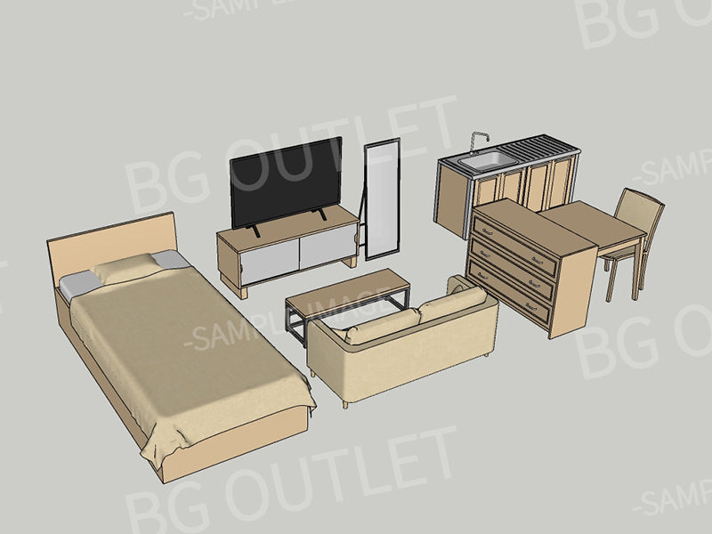 one room furniture set