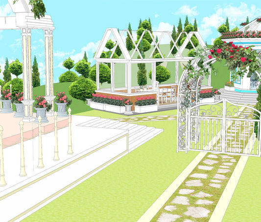 Romance Fantasy Garden