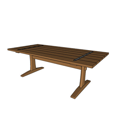 outdoor table bench