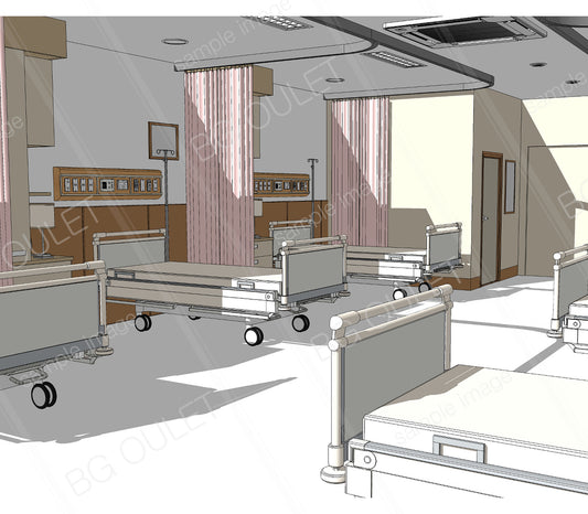 6-person inpatient room