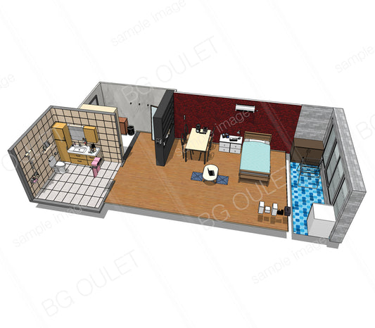 Single-person apartment